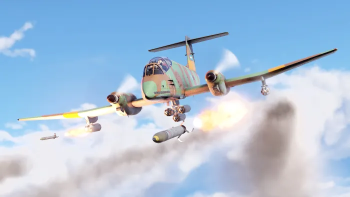 War Thunder - Набор IA. 58A Pucara — скриншот 3