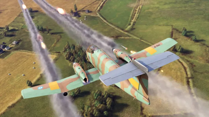 War Thunder - Набор IA. 58A Pucara — скриншот 4