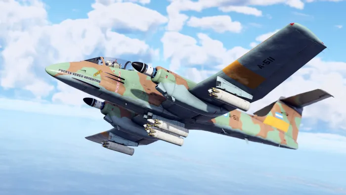 War Thunder - Набор IA. 58A Pucara — скриншот 5