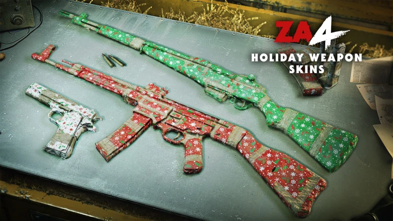 Zombie Army 4: Holiday Weapon Skins
