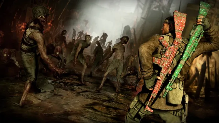 Zombie Army 4: Holiday Weapon Skins — скриншот 5