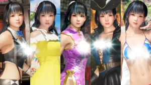 DOA6LR: набор дебютных костюмов для Минато