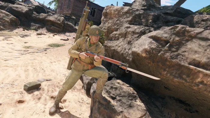 Enlisted - Отряд 8cm IJN AT launcher — скриншот 5