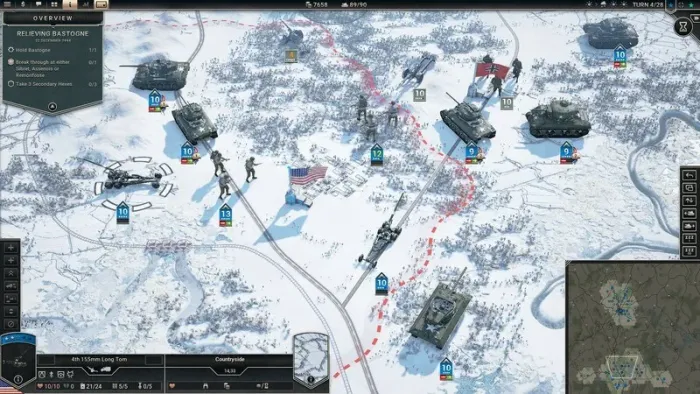 Panzer Corps 2: Frontlines - Bulge — скриншот 4