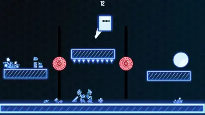 2D Neon Cube — скриншот 1