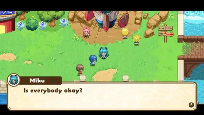 Hatsune Miku - The Planet Of Wonder And Fragments Of Wishes — скриншот 2