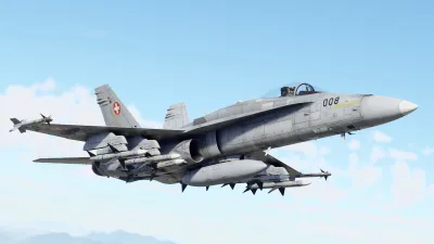 War Thunder - Набор F/A-18C Hornet (Swiss) — скриншот 3