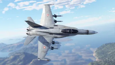 War Thunder - Набор F/A-18C Hornet (Swiss) — скриншот 5