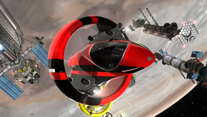Orbital Racer — скриншот 9