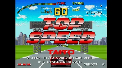 Arcade Archives 2 TOP SPEED — скриншот 1