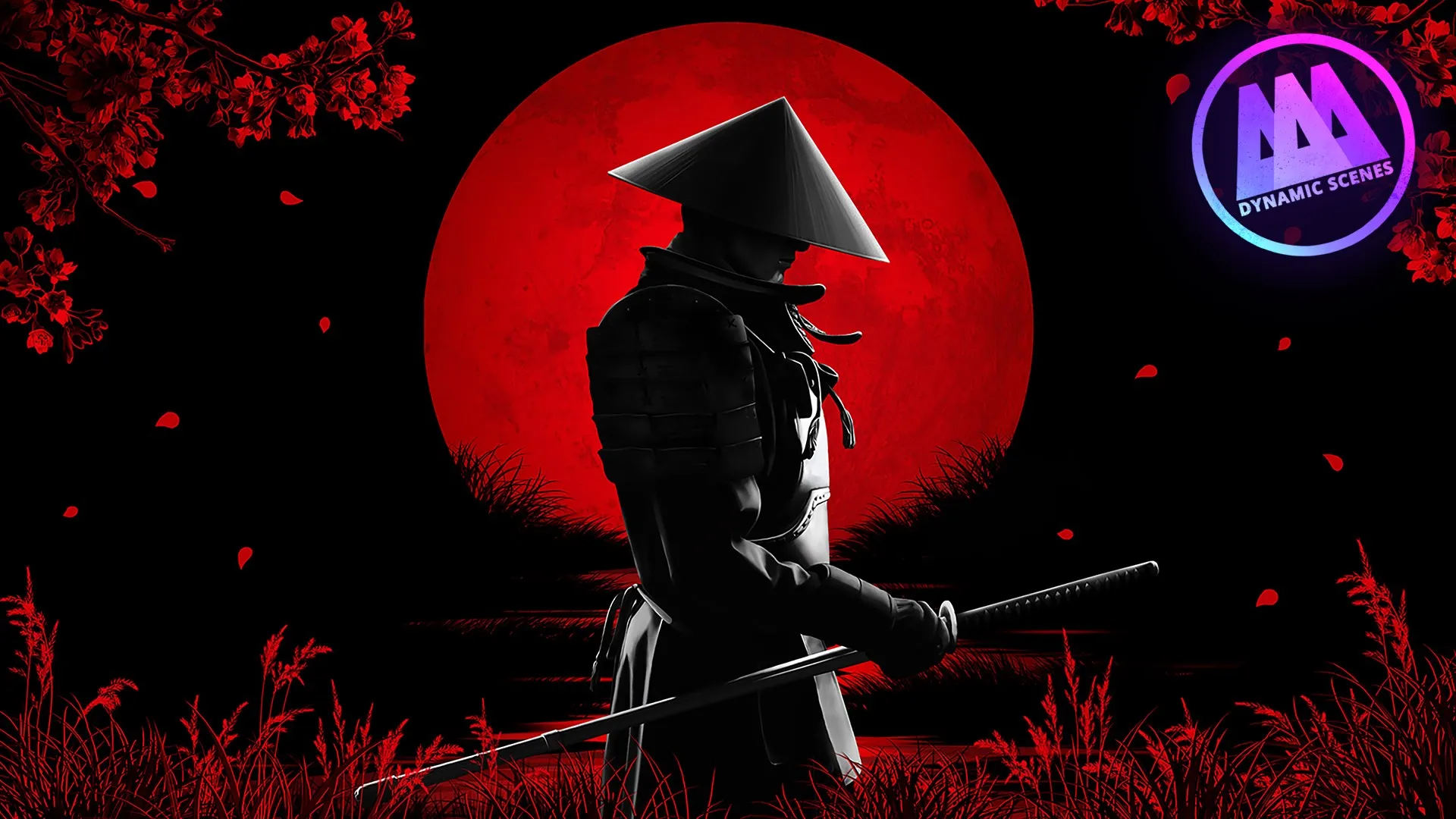 AAA Dynamic Scenes - Blood Moon Samurai Dynamic Scene