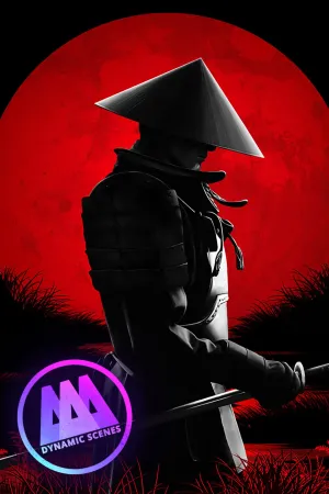AAA Dynamic Scenes - Blood Moon Samurai Dynamic Scene