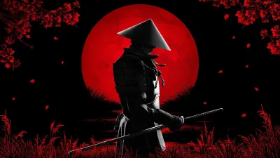 AAA Dynamic Scenes - Blood Moon Samurai Dynamic Scene — скриншот 1