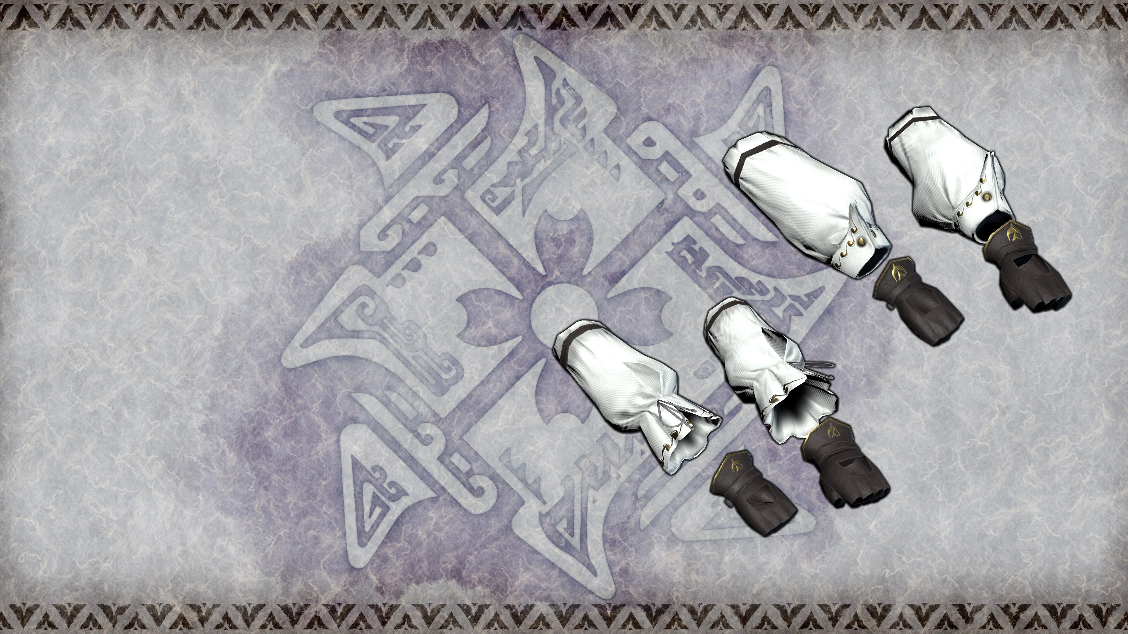 Многослойные доспехи для охотника "Перчатки с ласточкой"