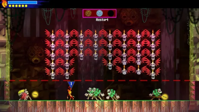 Дополнение «Храм испытаний» для Guacamelee! 2 (уровень испытаний) — скриншот 3