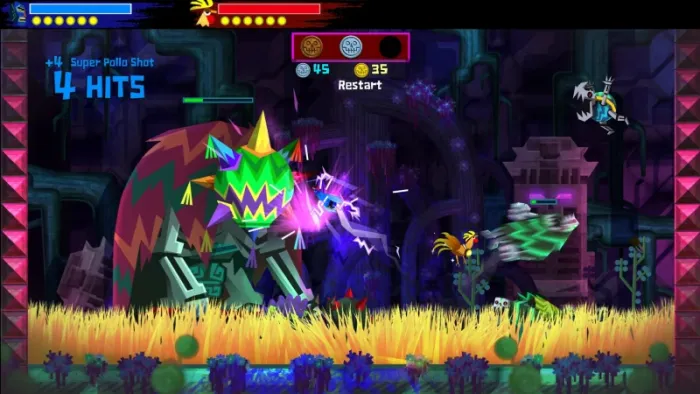 Дополнение «Храм испытаний» для Guacamelee! 2 (уровень испытаний) — скриншот 4