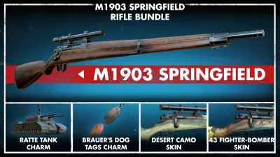Zombie Army 4: M1903 Springfield Rifle Bundle — скриншот 5