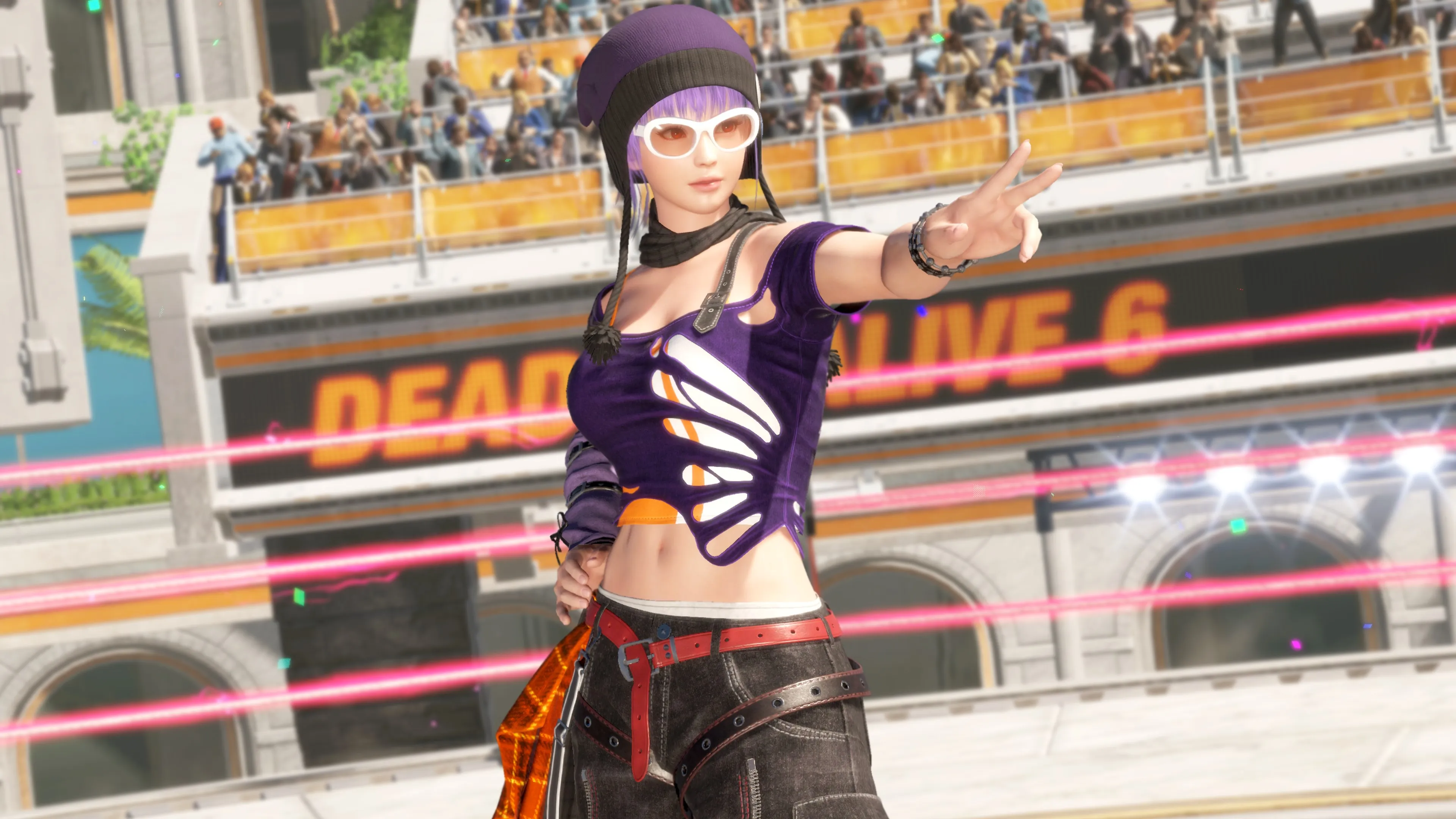 DOA6LR Аянэ «Остаток тени / Лунное гало»