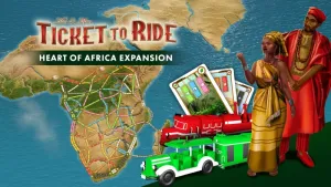 Ticket to Ride®: Heart of Africa Expansion