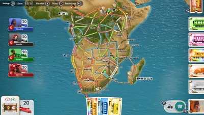 Ticket to Ride®: Heart of Africa Expansion — скриншот 1