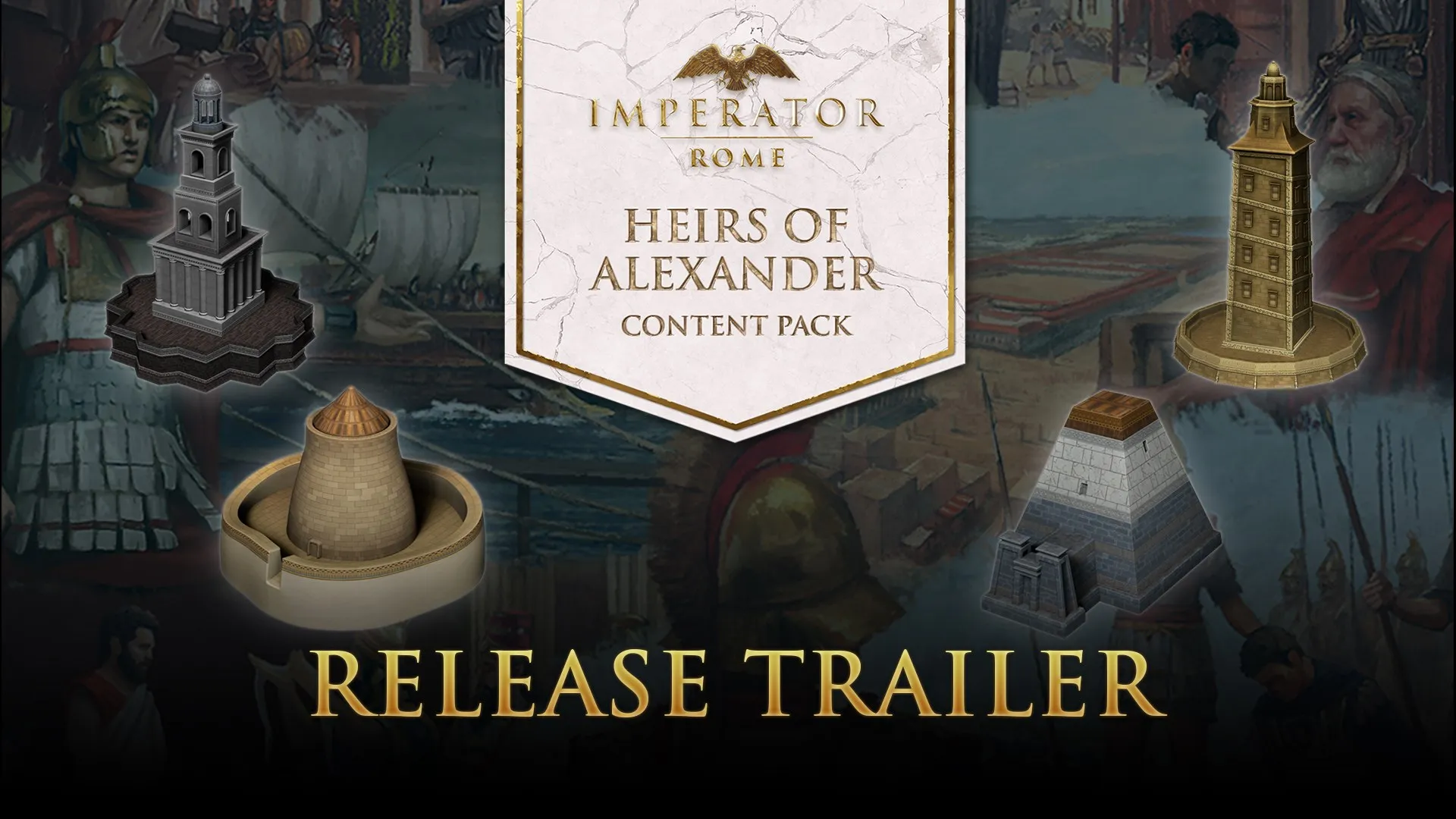Imperator: Rome - Heirs of Alexander Content Pack — трейлер