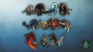 Фигурка чудовища – комплект 4