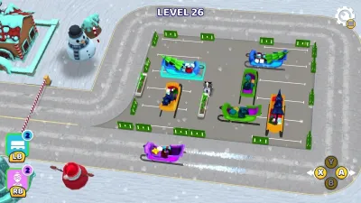ParkingJam: Snow Rush DLC — скриншот 1