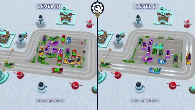 ParkingJam: Snow Rush DLC — скриншот 2