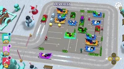 ParkingJam: Snow Rush DLC — скриншот 3