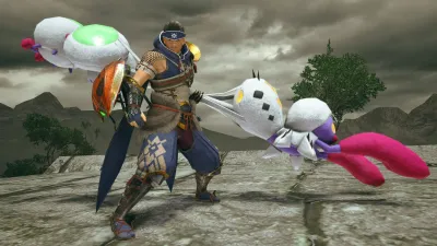 Многослойное оружие охотника «Набитый Ракна-Кадаки» (глефа насекомых) — скриншот 1