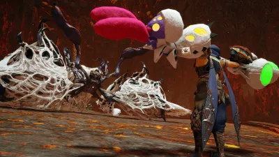 Многослойное оружие охотника «Набитый Ракна-Кадаки» (глефа насекомых) — скриншот 4