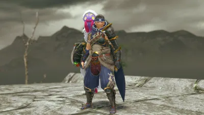 Многослойное оружие охотника «Набитый Ракна-Кадаки» (глефа насекомых) — скриншот 5