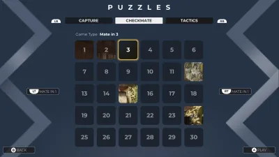 Chess Infinity: Пакет задач «Мат в 3 хода» — скриншот 1