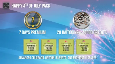 Fishing Planet: Happy 4th of July Pack — скриншот 3