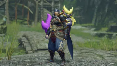 Многослойное оружие охотника «Набитый Магнамало» (копьепушка) — скриншот 1