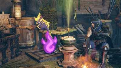 Многослойное оружие охотника «Набитый Магнамало» (копьепушка) — скриншот 7