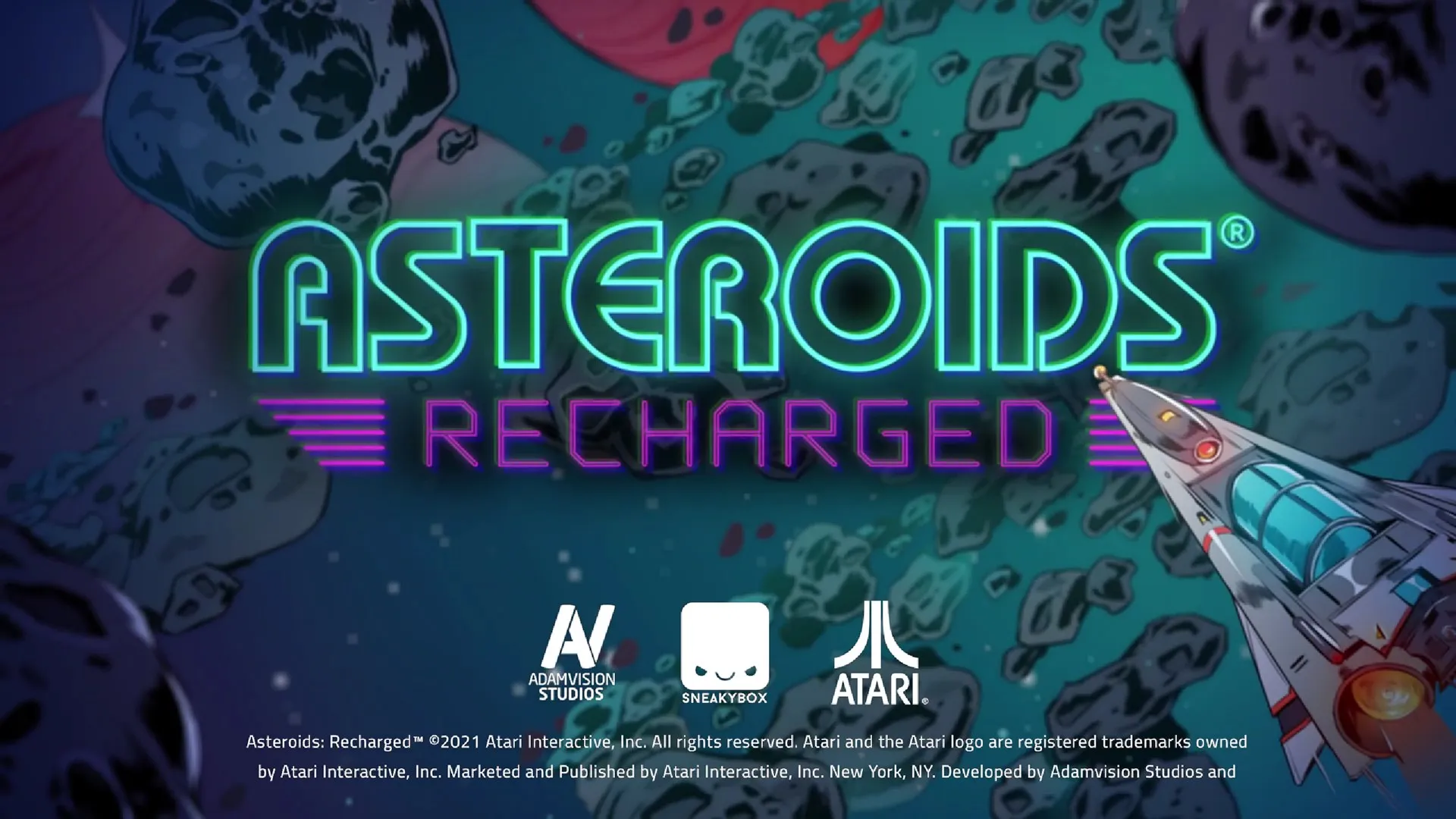 Asteroids: Recharged — трейлер