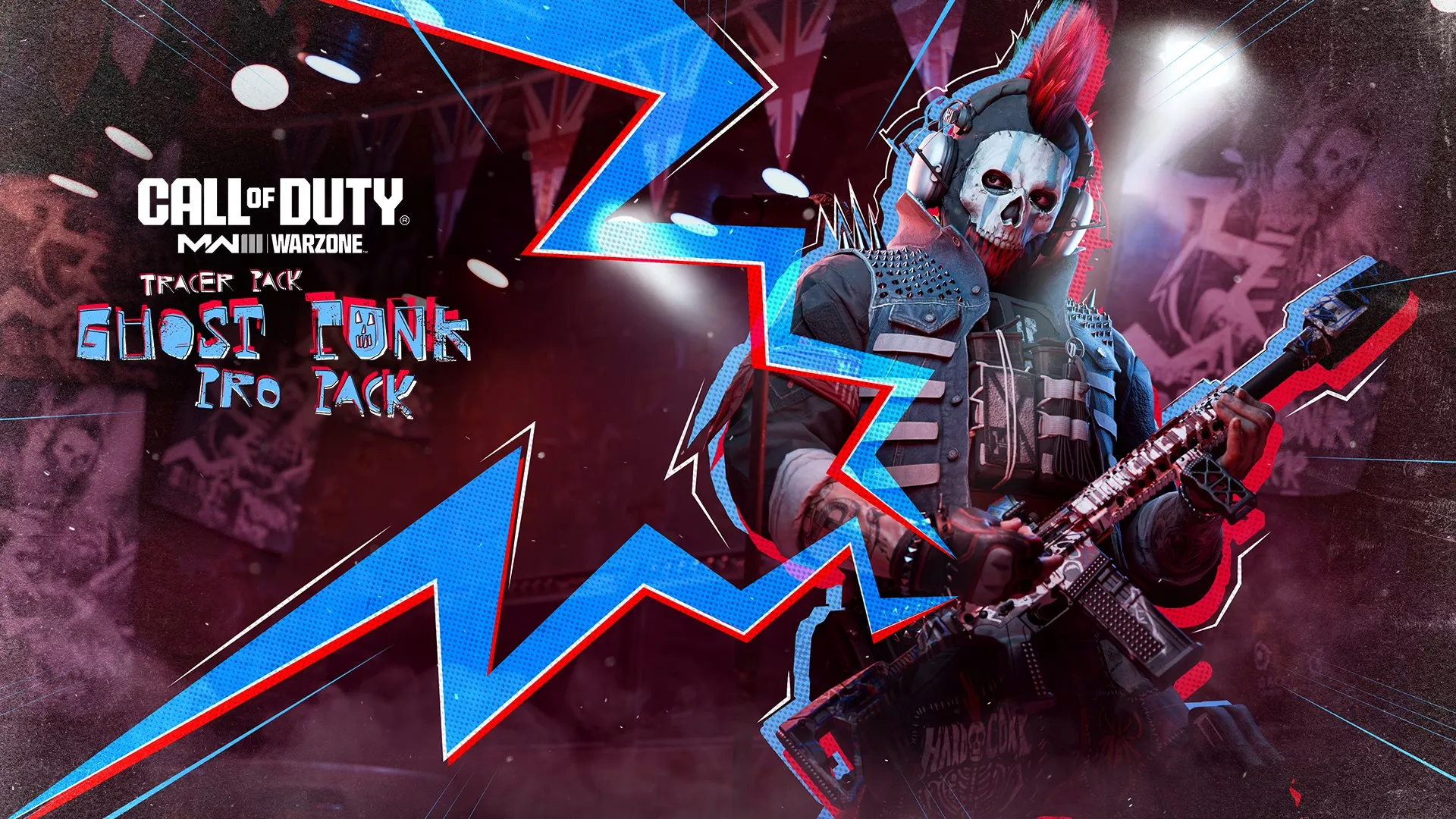 Call of Duty®: Modern Warfare® III - профессиональный набор 'Гоуст-панк' с трассерами