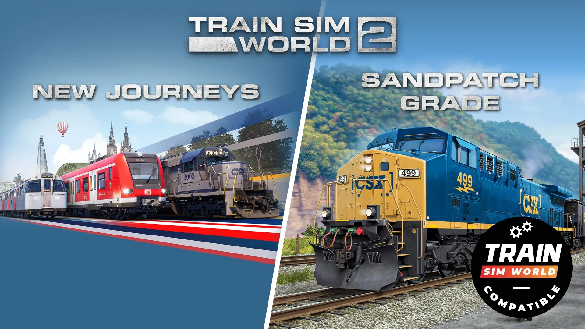 Train Sim World® 2: Sand Patch Grade & CSX SD40 (Train Sim World® 3 Compatible)