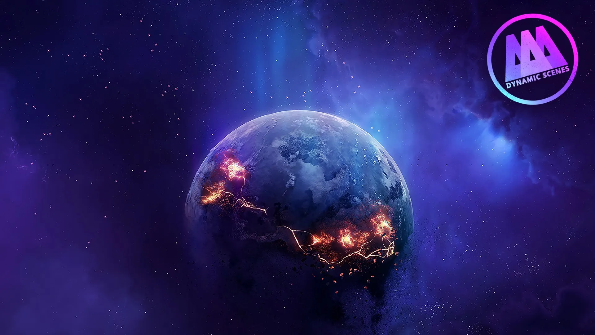 AAA Dynamic Scenes - Dying Planet Dynamic Scene