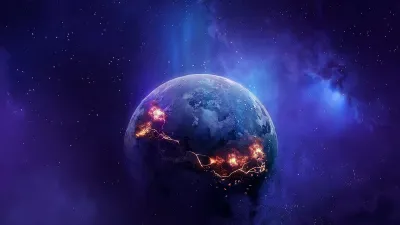 AAA Dynamic Scenes - Dying Planet Dynamic Scene — скриншот 1