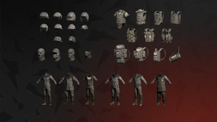 Deadside: Hooligan Skin Set — скриншот 2