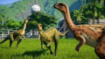 Jurassic World Evolution: Набор травоядных динозавров — скриншот 2