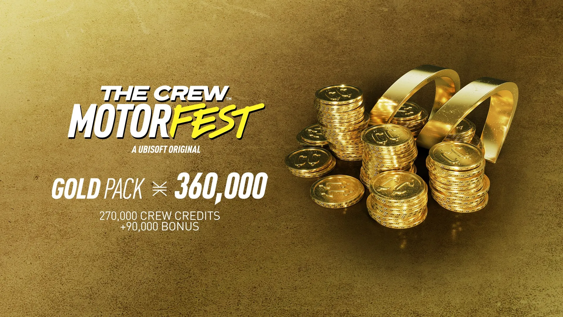 The Crew™ Motorfest: набор "Золото" (360 000 Crew Credits)