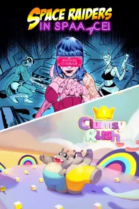 Space Raiders in Space + Clumsy Rush