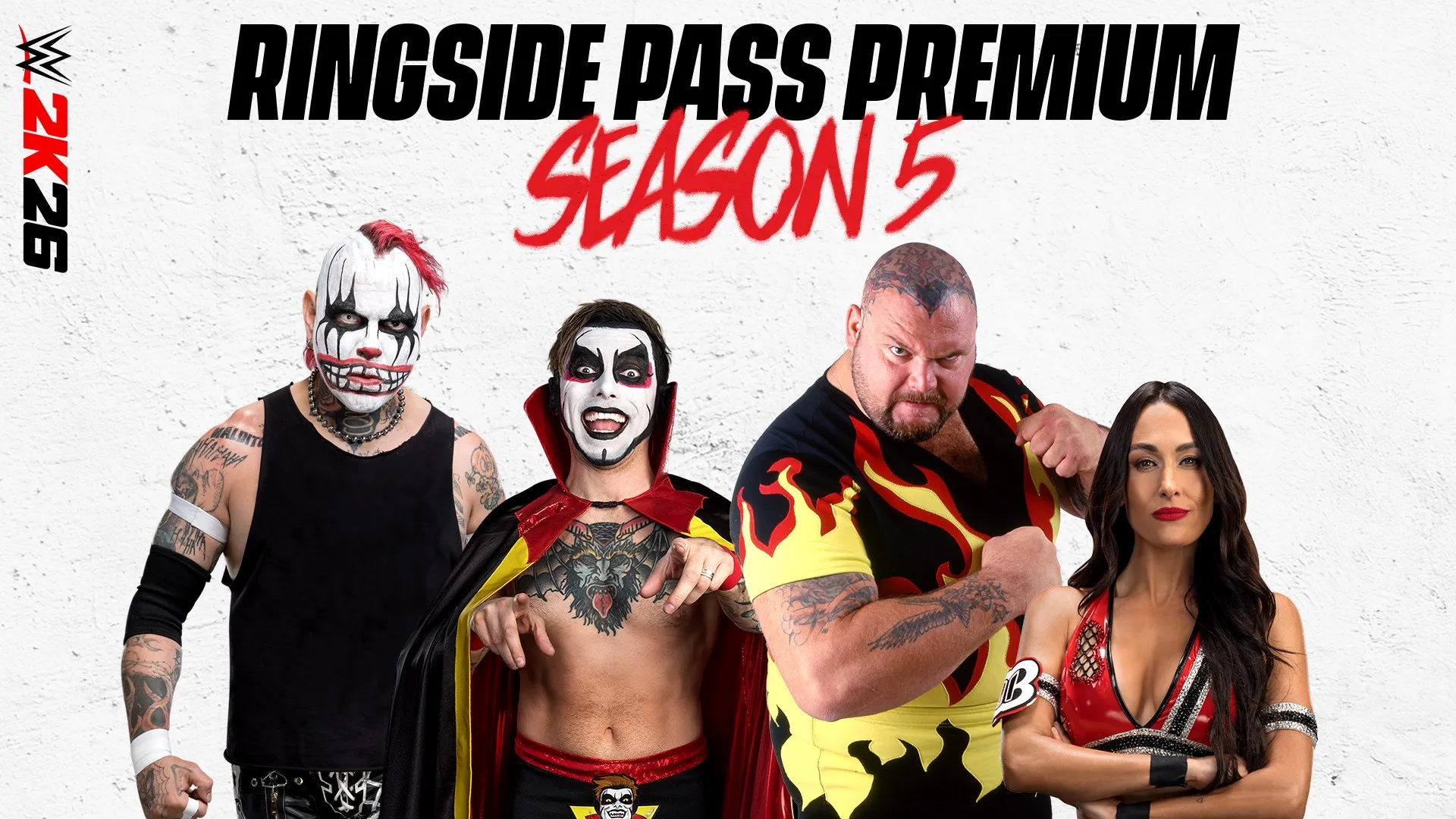 Абонемент WWE 2K26 Ringside Pass Premium Season 5