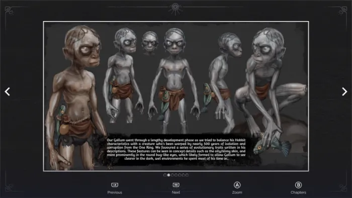 The Lord of the Rings: Gollum™ - Art Exhibition — скриншот 5