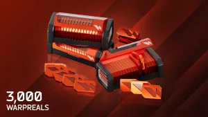 2500 и 500 бонусных варп-реалов War Robots: Frontiers