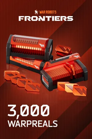 2500 и 500 бонусных варп-реалов War Robots: Frontiers