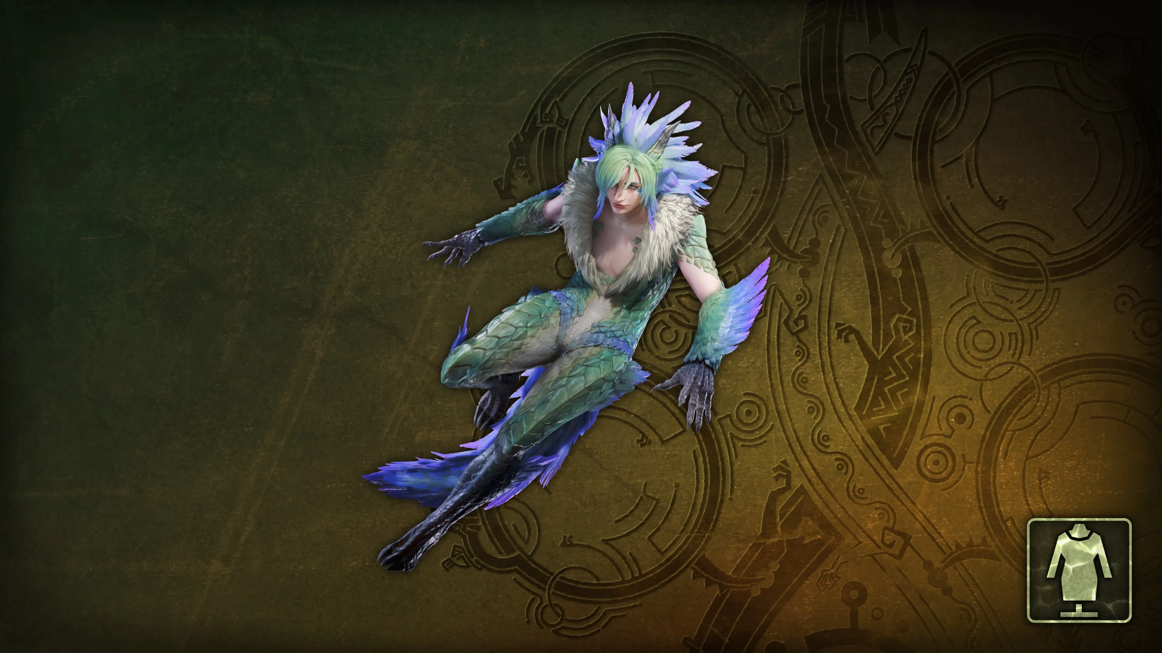 Костюм Эрика: костюм сейкрета с воротником